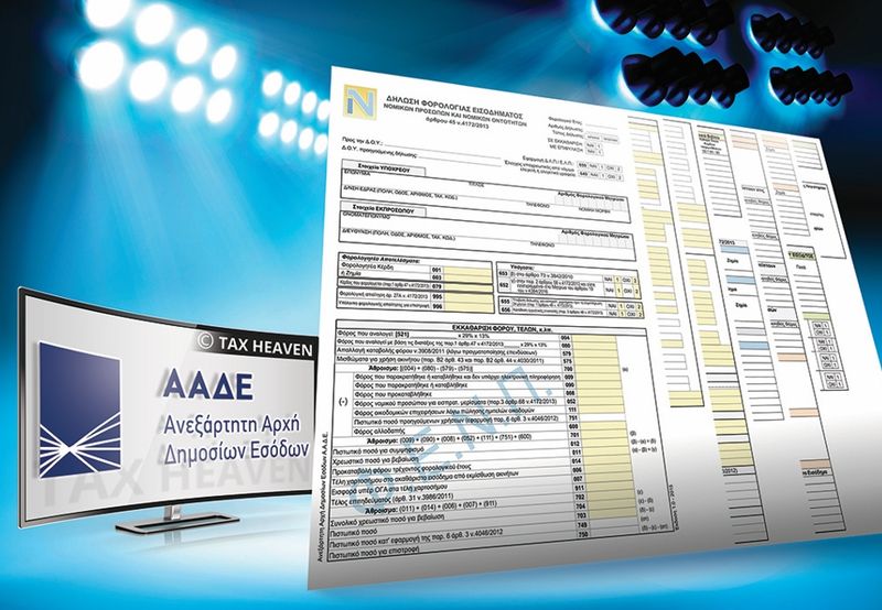 ΔΗΛΩΣΕΙΣ ΦΟΡΟΛΟΓΙΑΣ ΕΙΣΟΔΗΜΑΤΟΣ ΝΟΜΙΚΩΝ ΠΡΟΣΩΠΩΝ